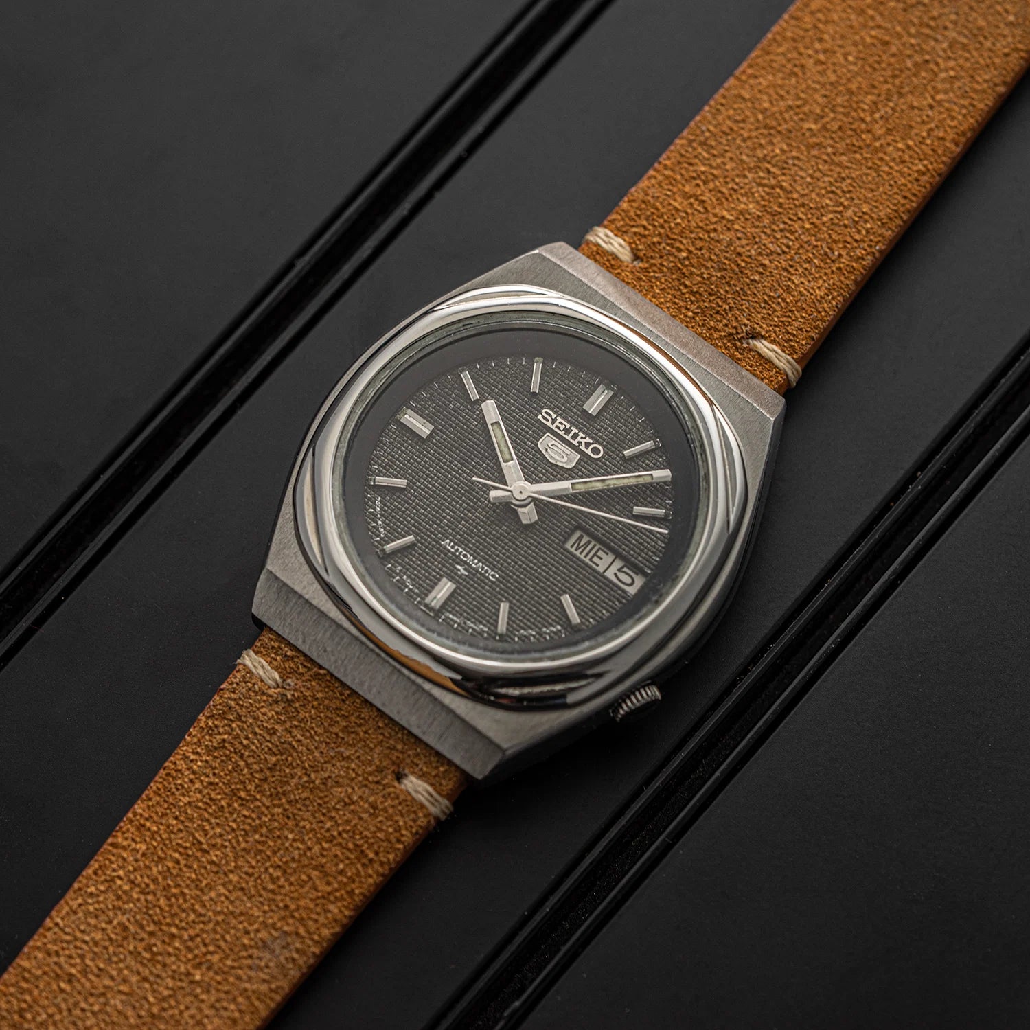 Seiko 5, Ref. 7009-8620, Men’s Automatic Vintage Watch, 1981