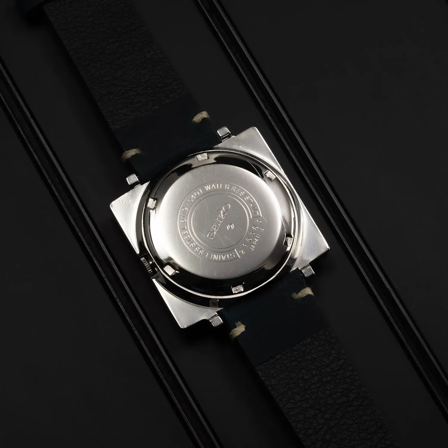 Seiko 5 Square, Ref. 6119-5401, Men’s Automatic Watch – strap detail
