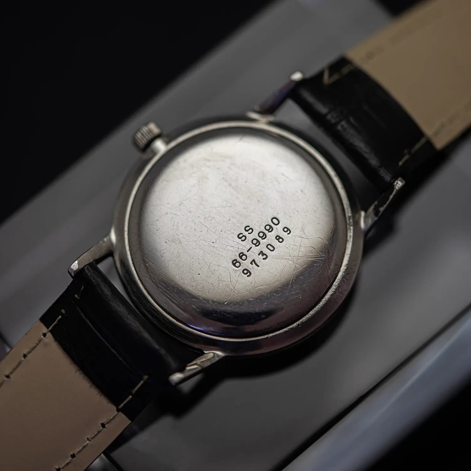 Seiko 66-9990, Cal. 66, Men’s Dress Vintage Watch, 1969 – strap detail