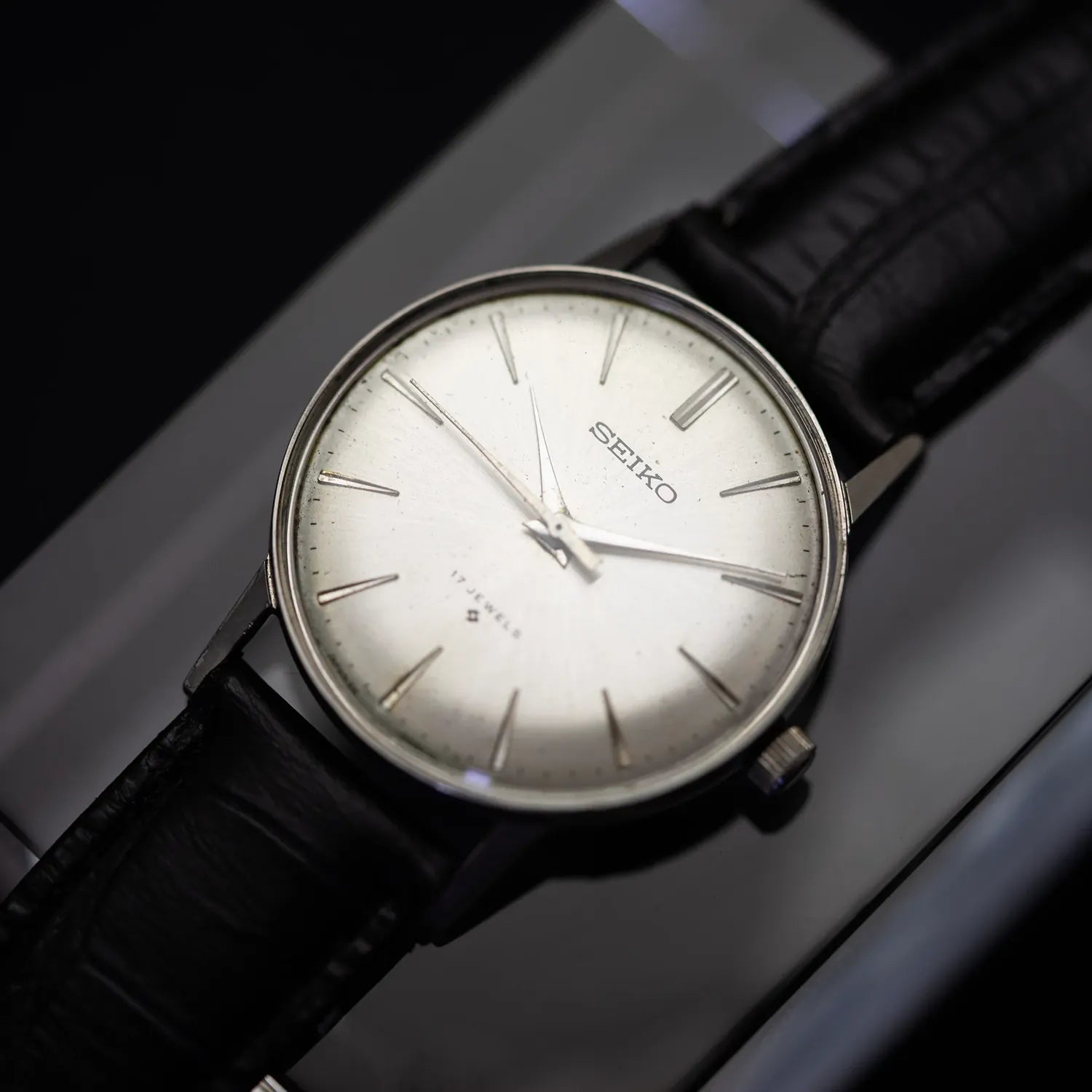 Seiko 66-9990, Cal. 66, Men’s Dress Vintage Watch, 1969 – front view