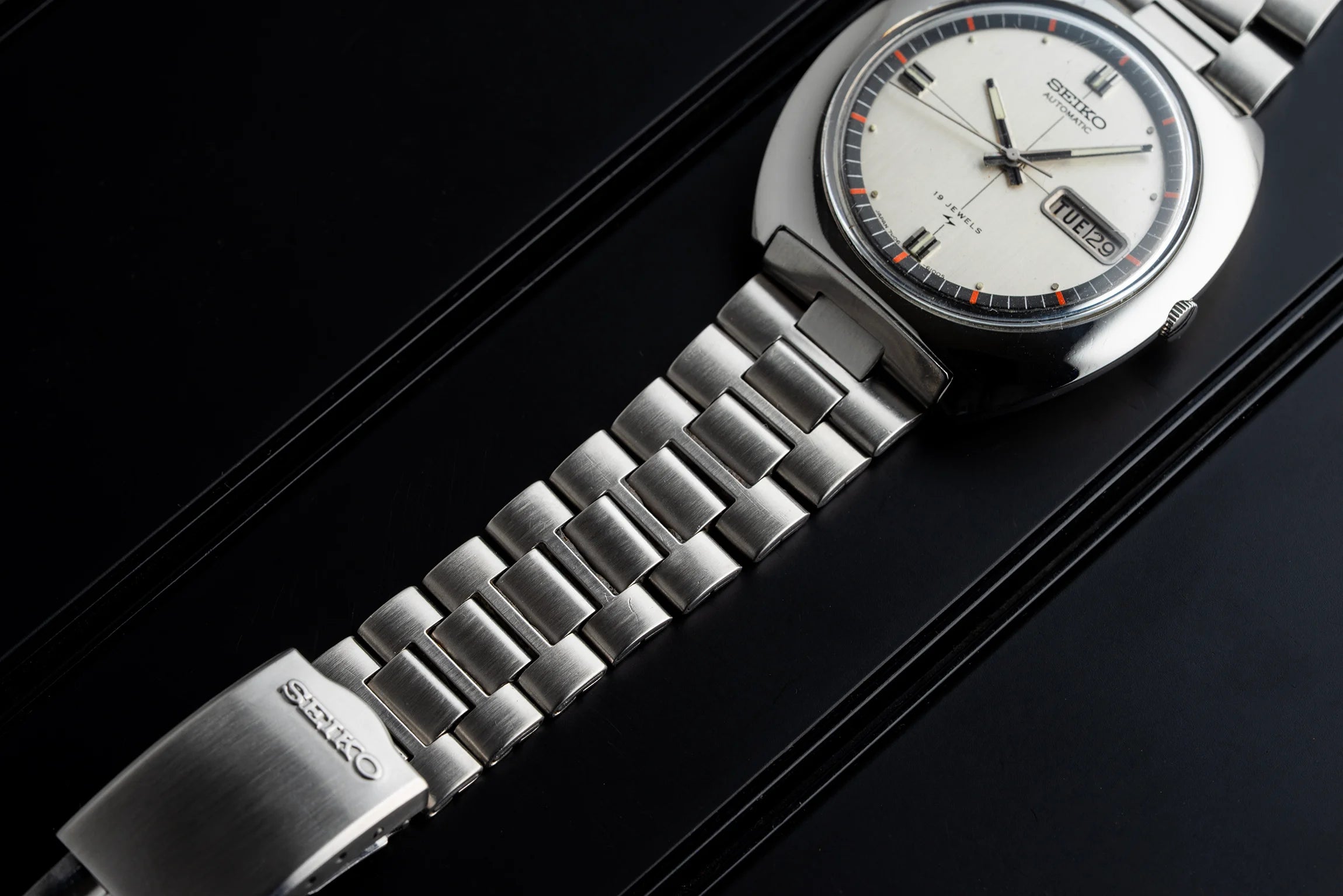 Seiko 7006-6010 Automatic Men's Watch 1974 Bracelet