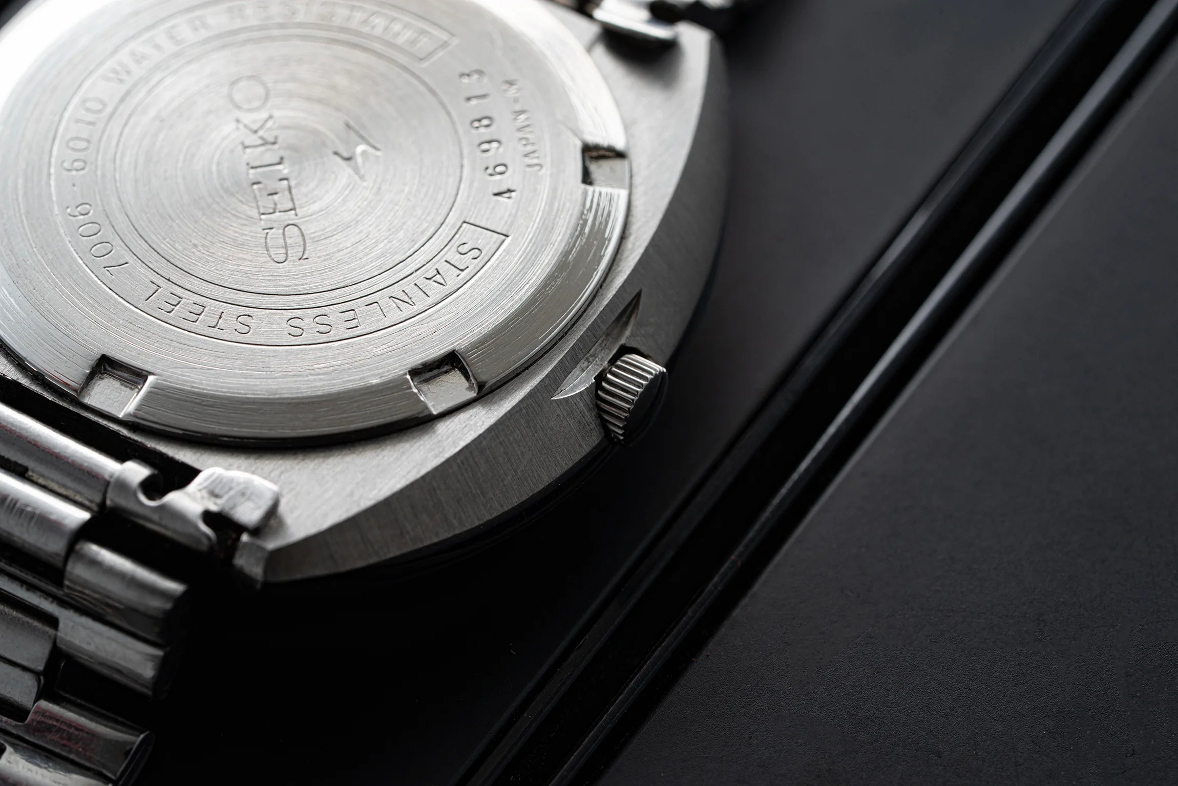 Seiko 7006-6010 Automatic Men's Watch 1974 Caseback