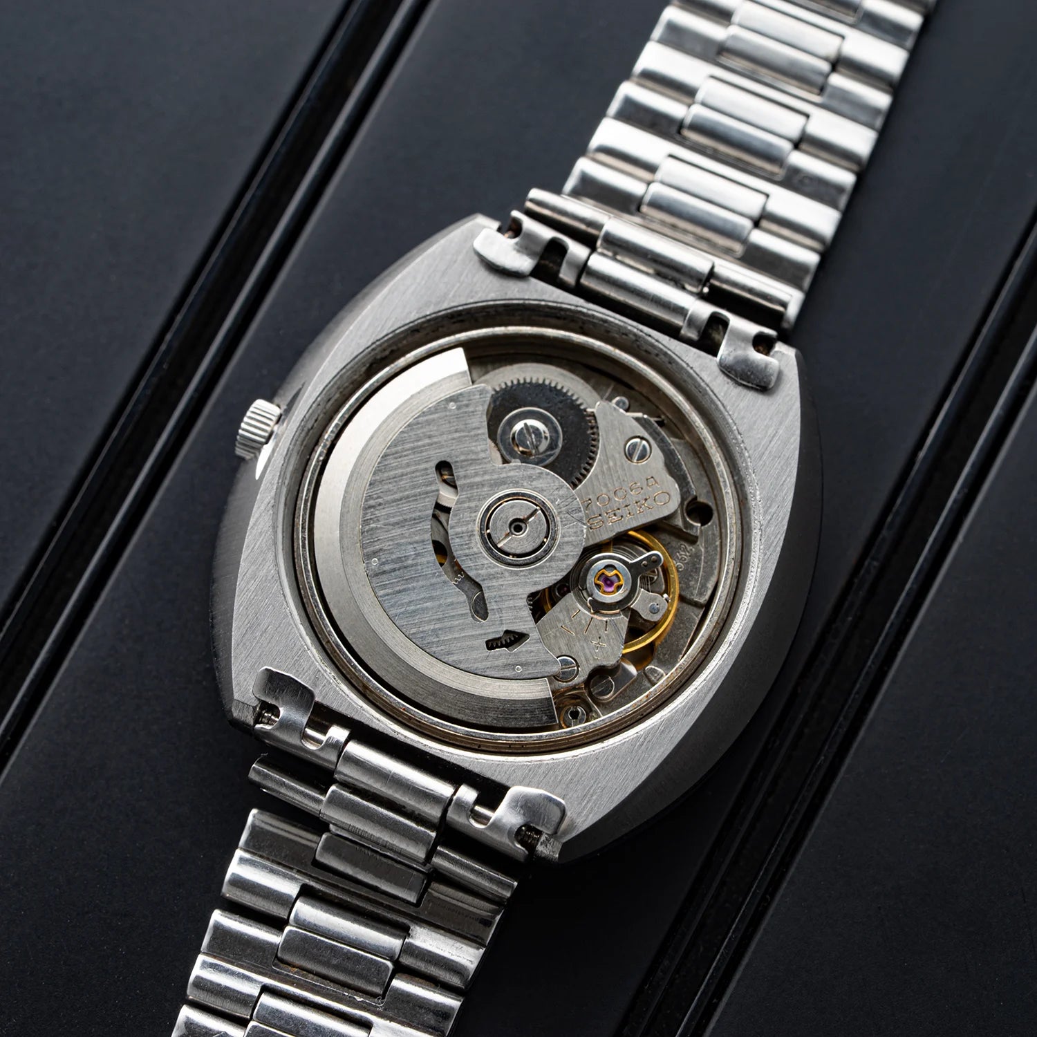 Seiko 7006-6010 Automatic Men's Watch 1974 Movement