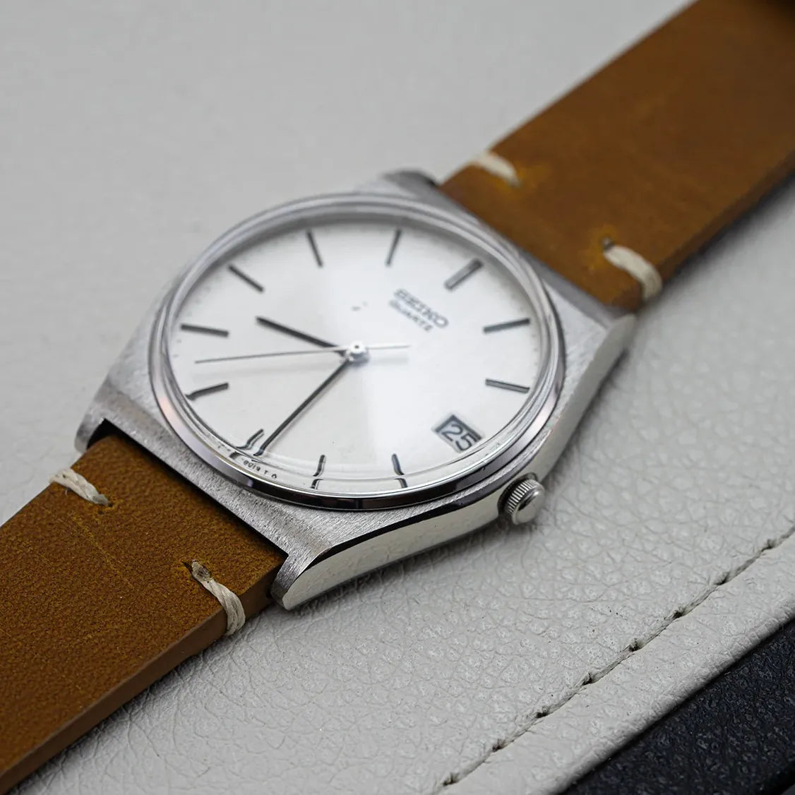 Seiko 7812-8039, Cal. 7812, Men’s Quartz Vintage Watch, 1979 – dial close-up