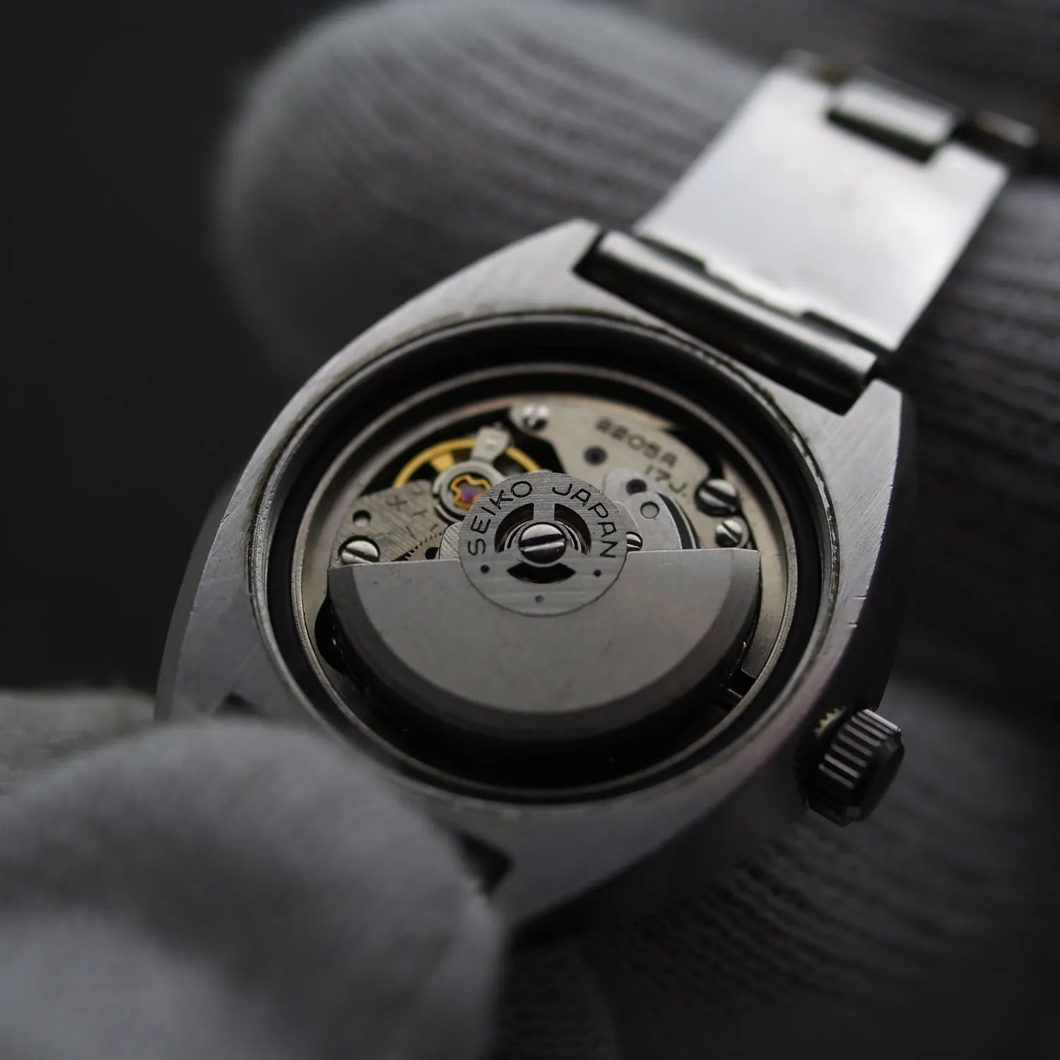 Seiko Hi-Beat, Ref. 2205-0540, Cal. 2205, Women’s Automatic Watch – dial close-up