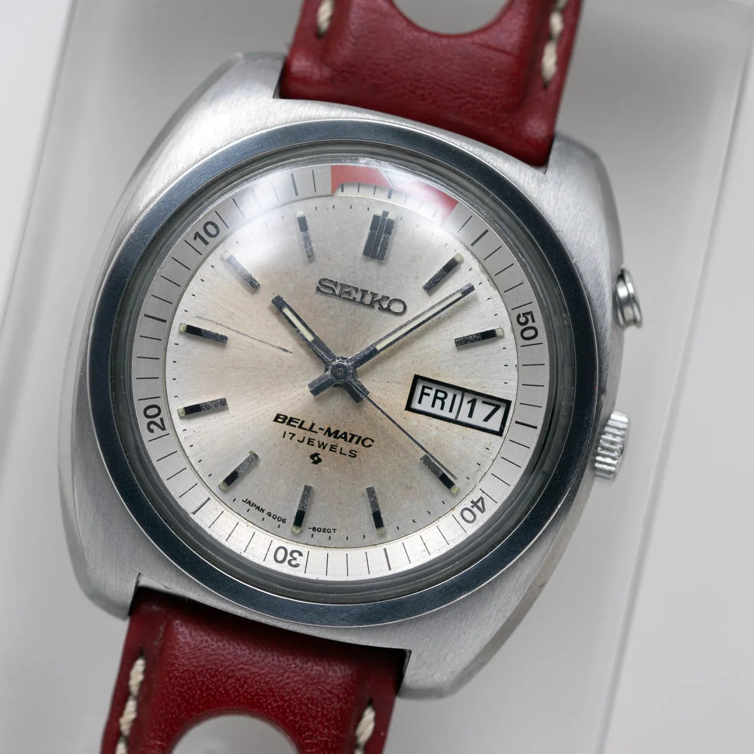 Seiko Bell-Matic, Ref. 4006-6031, Cal. 4006, Men’s Dress Vintage Watch, 1972 – front view
