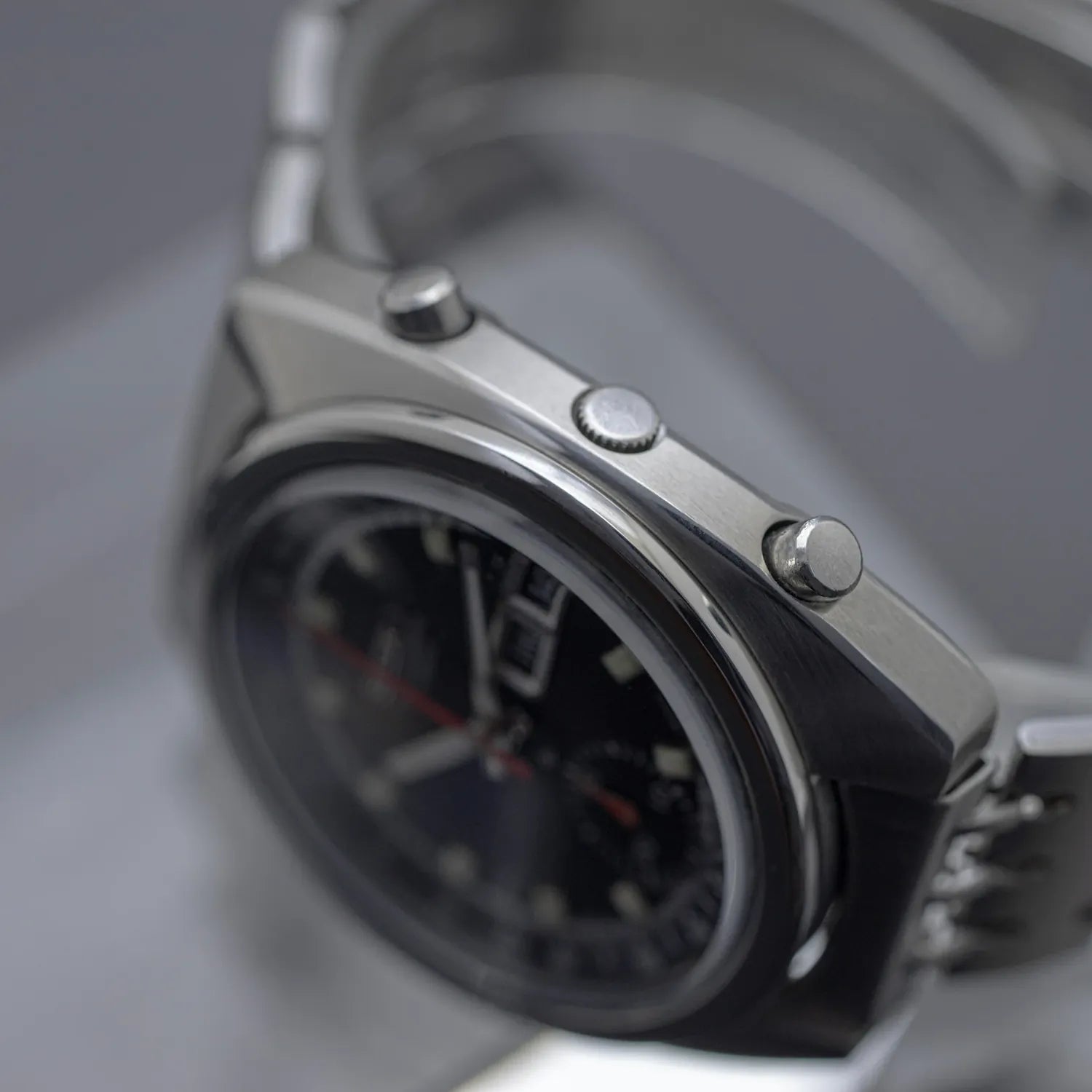 Seiko Bruce Lee, Ref. 6139-6012, Cal. 6139, Men’s Chronograph Vintage Watch, 1974 – movement close-up