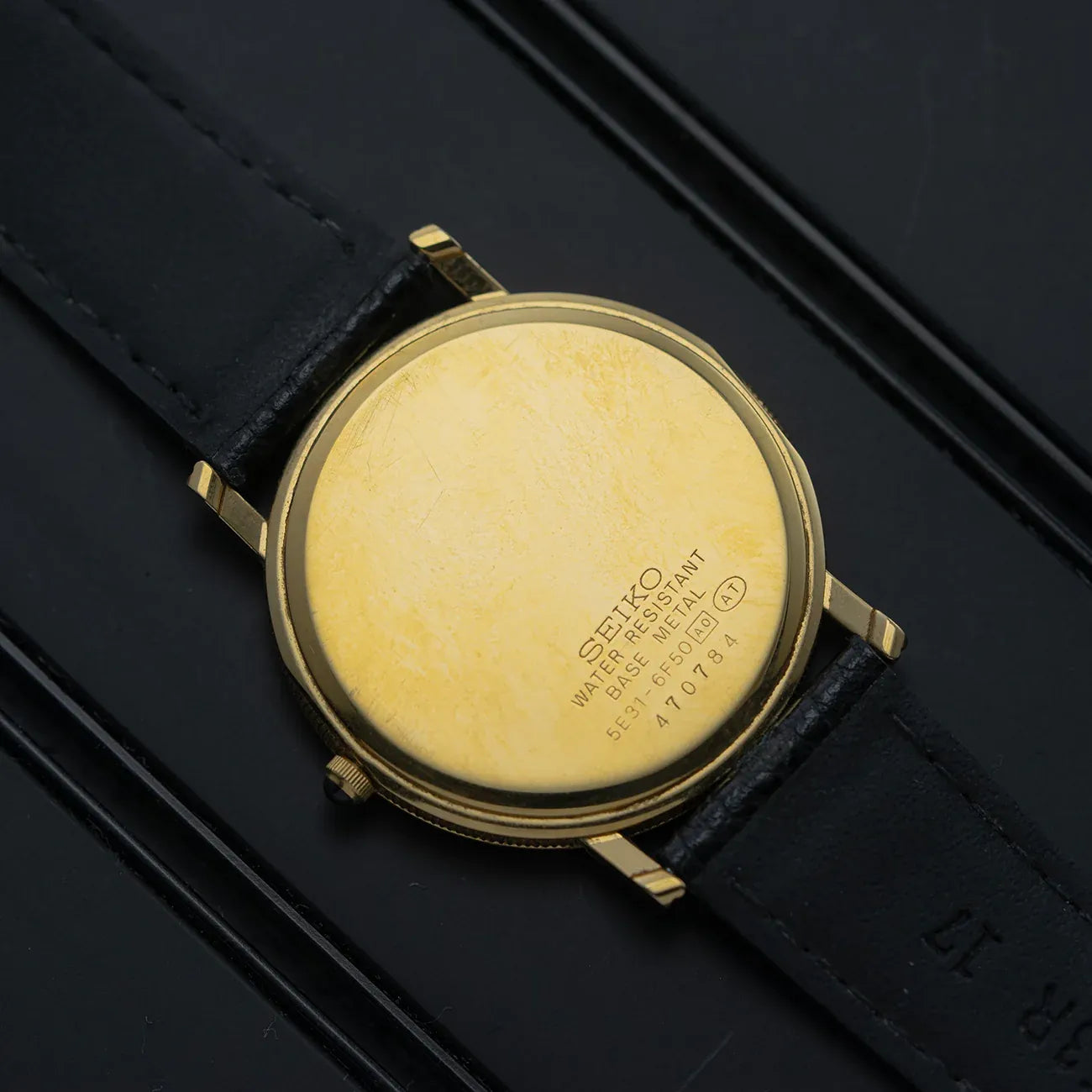 Seiko Dolce, Ref. 5E31-6F50, Cal. 5E31, Men’s Dress Vintage Watch, 1994 – side view alternative angle