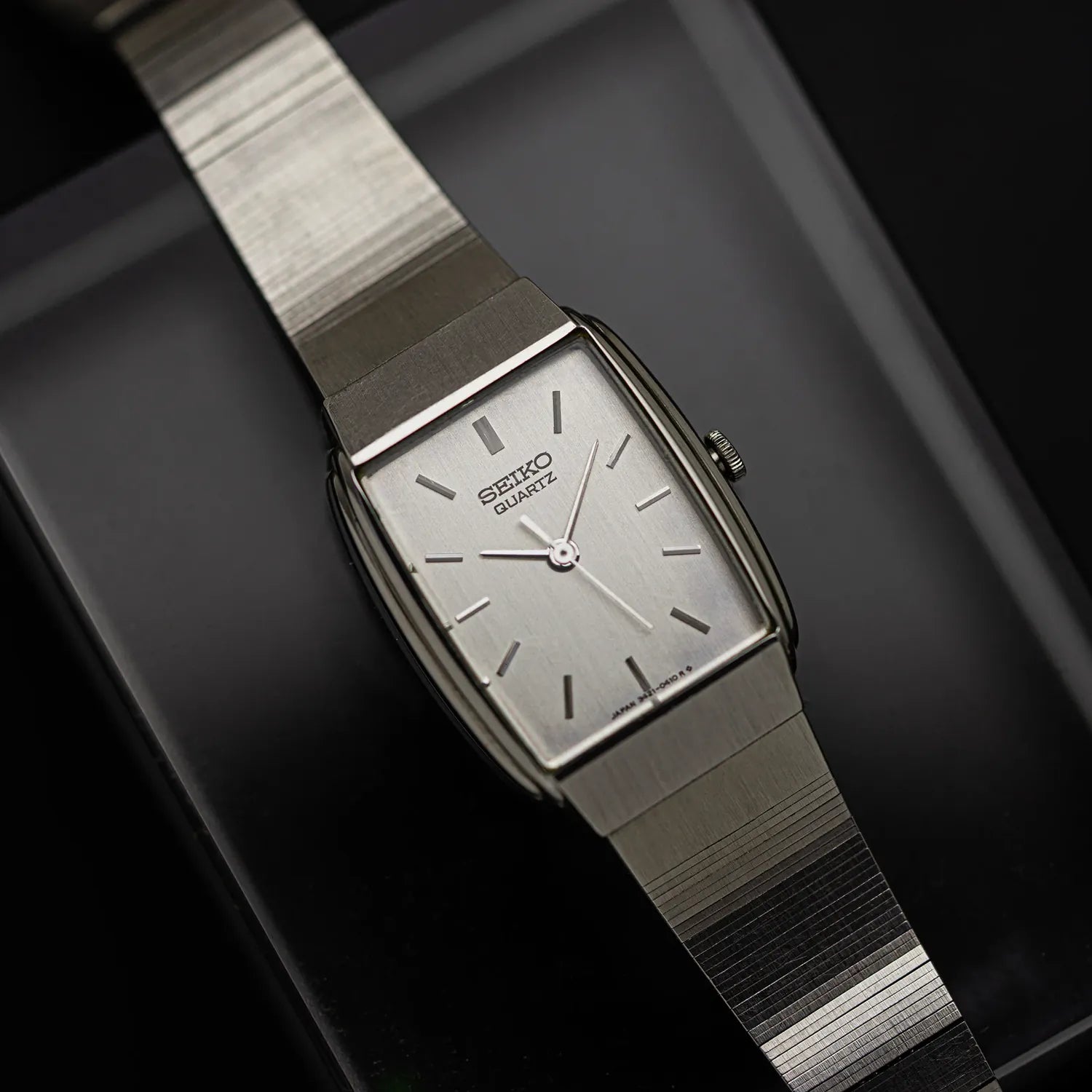 Seiko, Ref. 3421-5170, Cal. 3421, Women’s Quartz Analog Vintage Watch, 1980 – front view