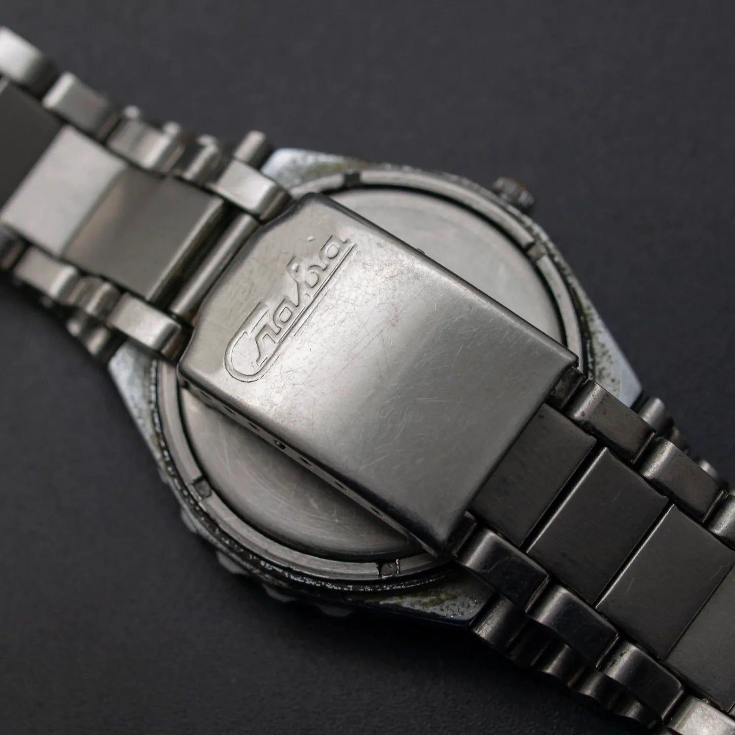 Slava Pepsi, 127, Cal. 3056A, Men’s Diving Vintage Watch, 1982 – strap detail