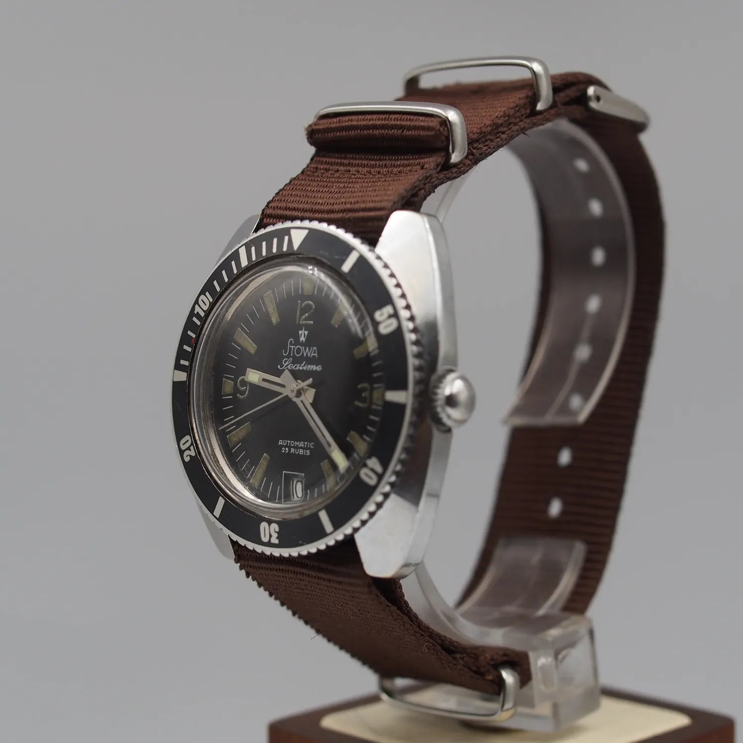Stowa Seatime Automatic Diver Cal. PUW 1561 – back case