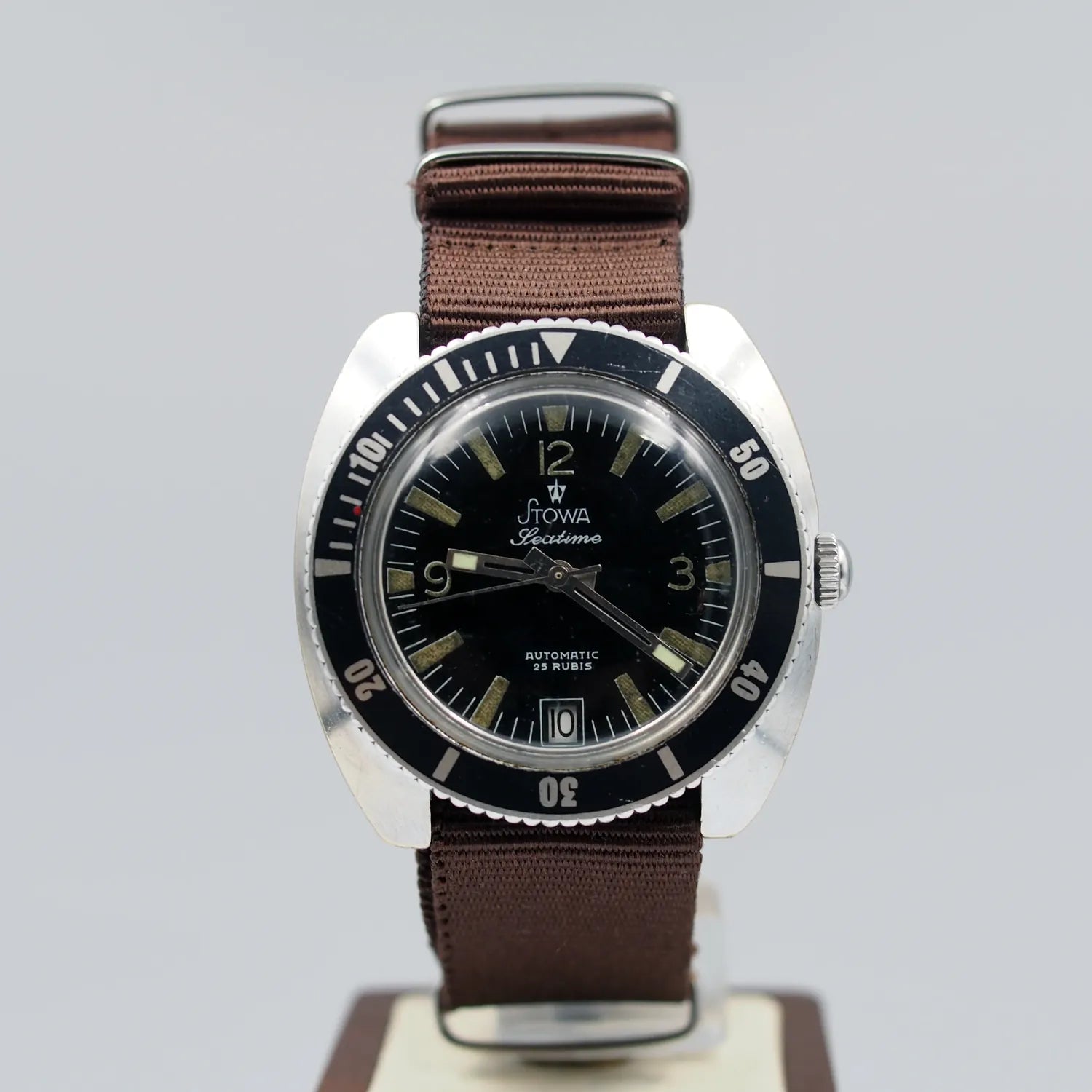 Stowa Seatime Automatic Diver Cal. PUW 1561 – front view