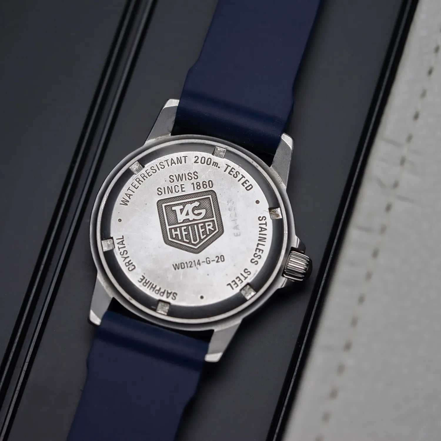 Tag Heuer Professional Ref. WD1214 G 20 – side view alternative angle