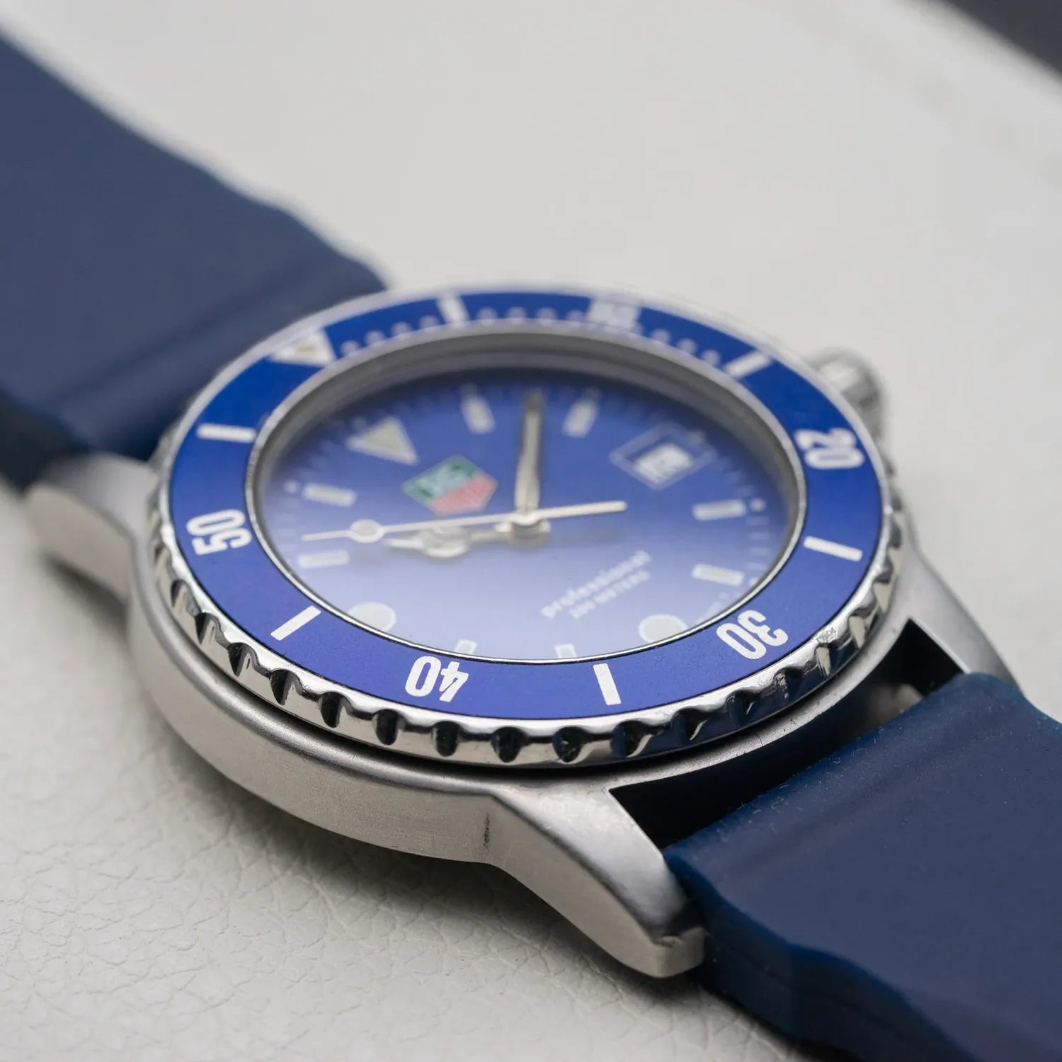 Tag Heuer Professional Ref. WD1214 G 20 – movement close-up