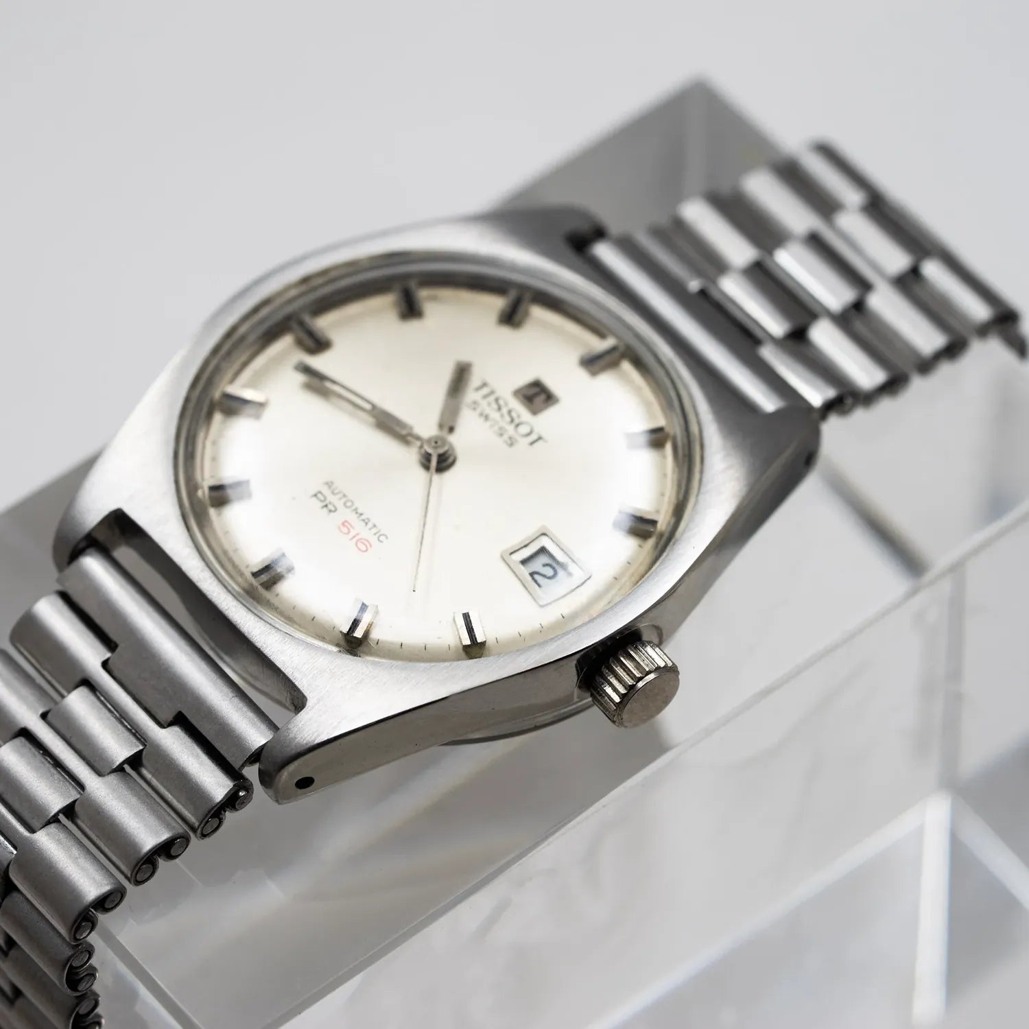 Tissot Automatic PR 516 Ref. 43620/44620, Cal. 784-2 – side view alternative angle