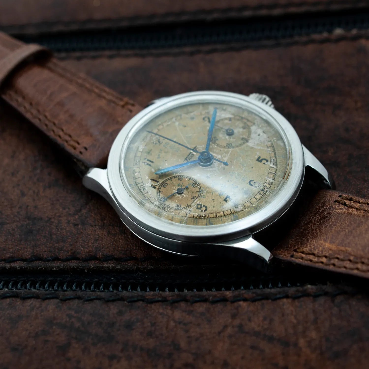 Tissot Chronograph 15TL – movement close-up