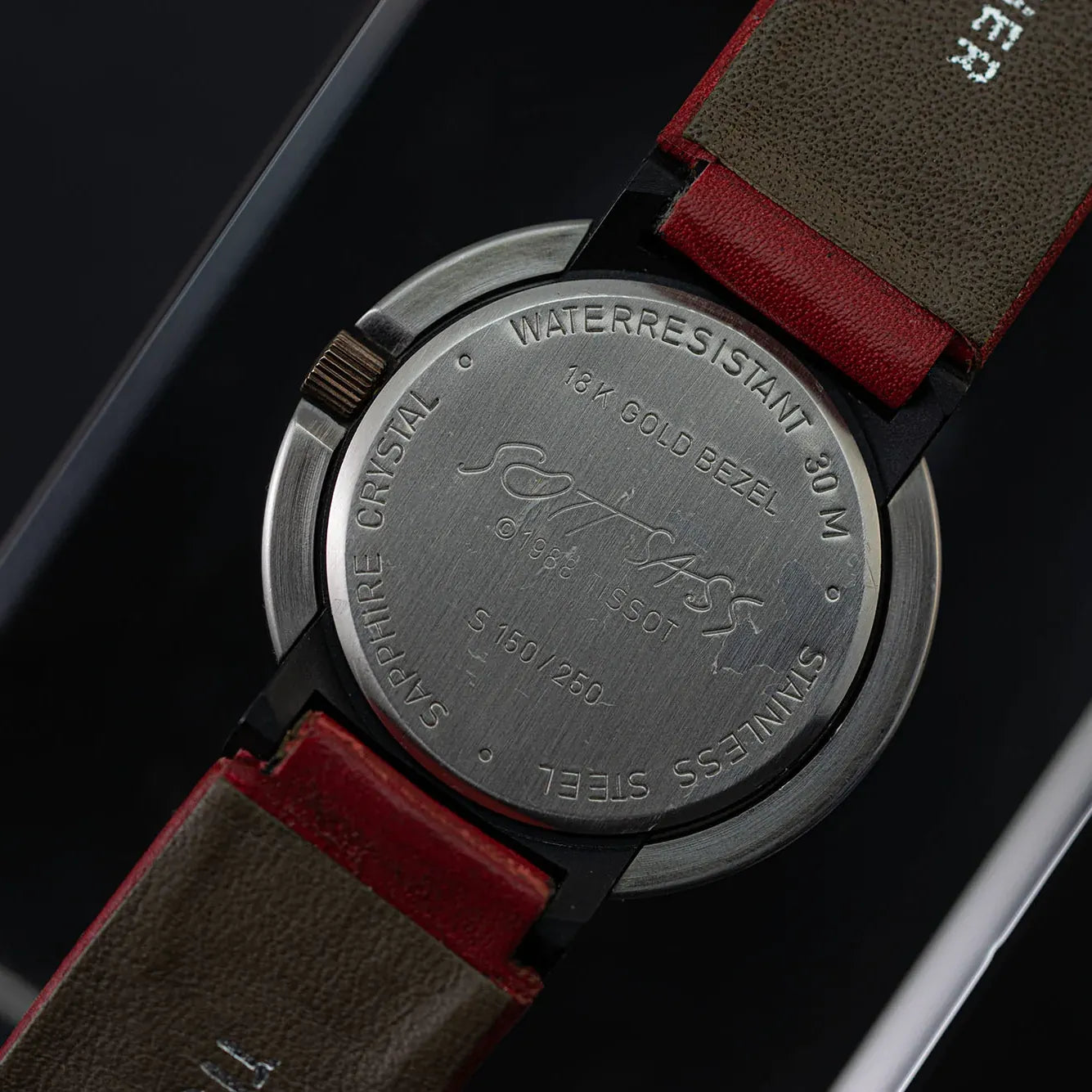 Tissot Sottsass Design Ref. S150/250 Near Mint – side view alternative angle