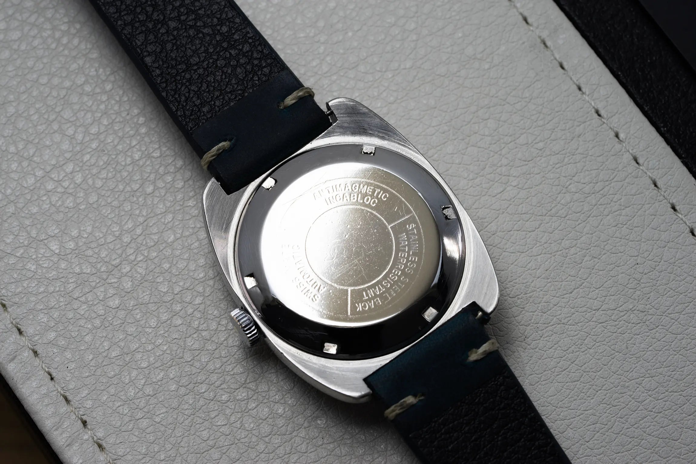 Tourist Automatic ETA 2784 Caseback on white background