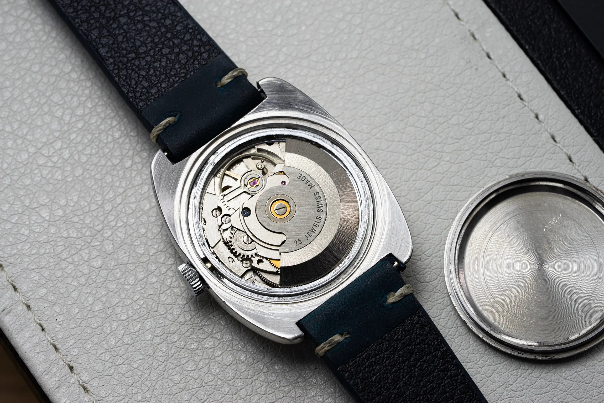 Tourist Automatic ETA 2784 close up view on Movement