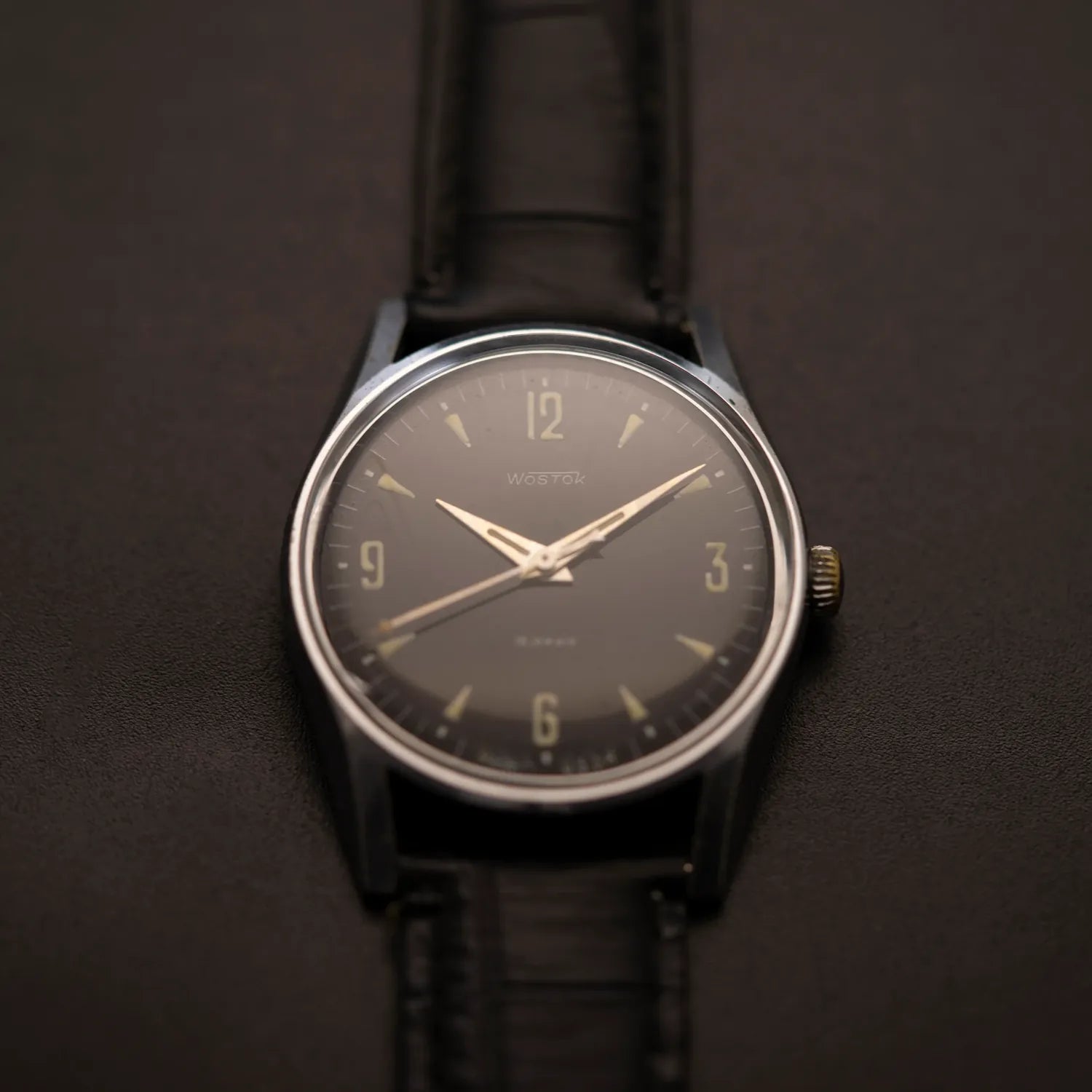 Vostok (Wostok) Cal. 2209 – dial close-up