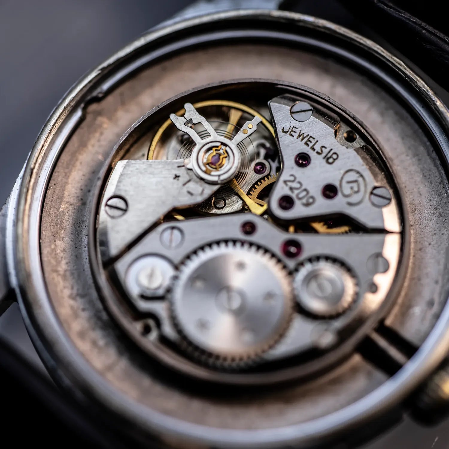 Vostok (Wostok) Cal. 2209 – movement close-up