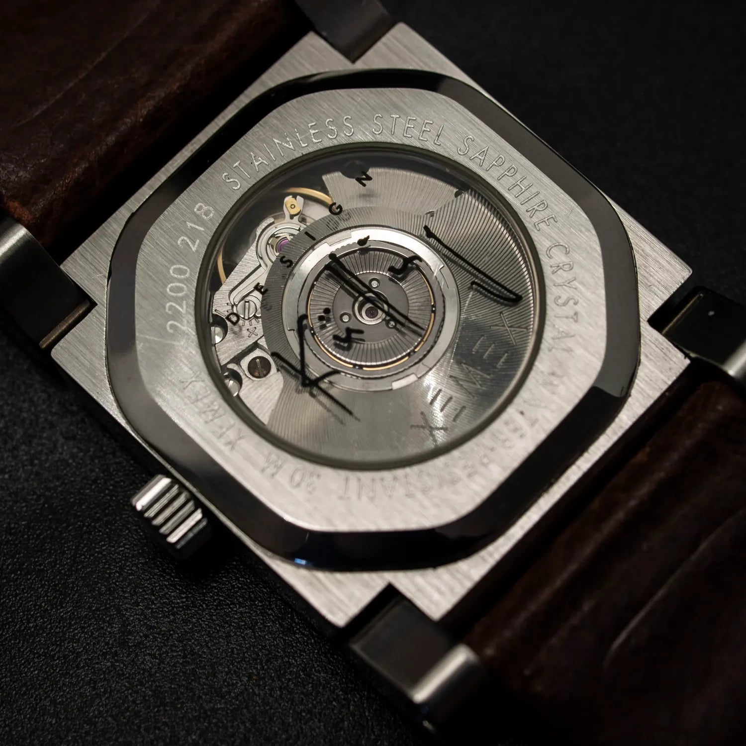 Xemex Avenue Automatic Ref. 2200 – dial close-up