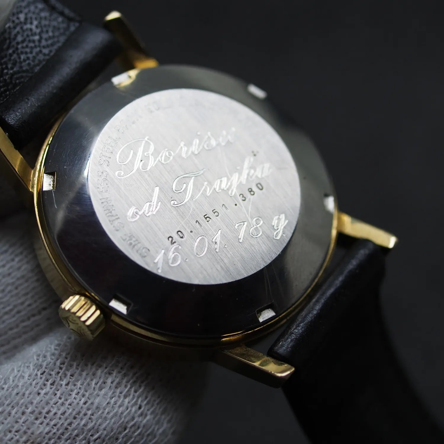 Zenith Automatic Cal. 2572 PC – clasp detail