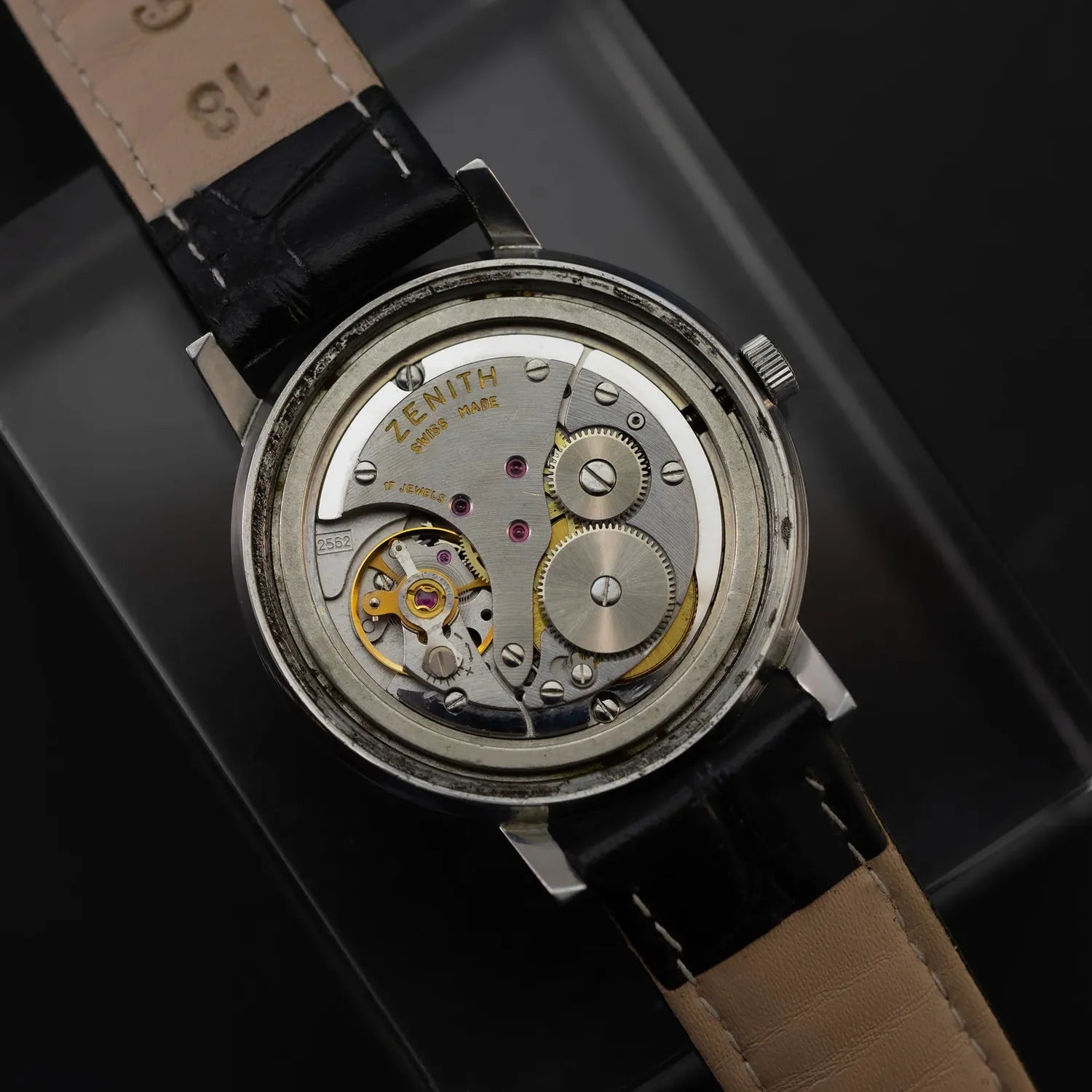 Zenith Ref. 1209 4, Cal. 2562 1970 – back case