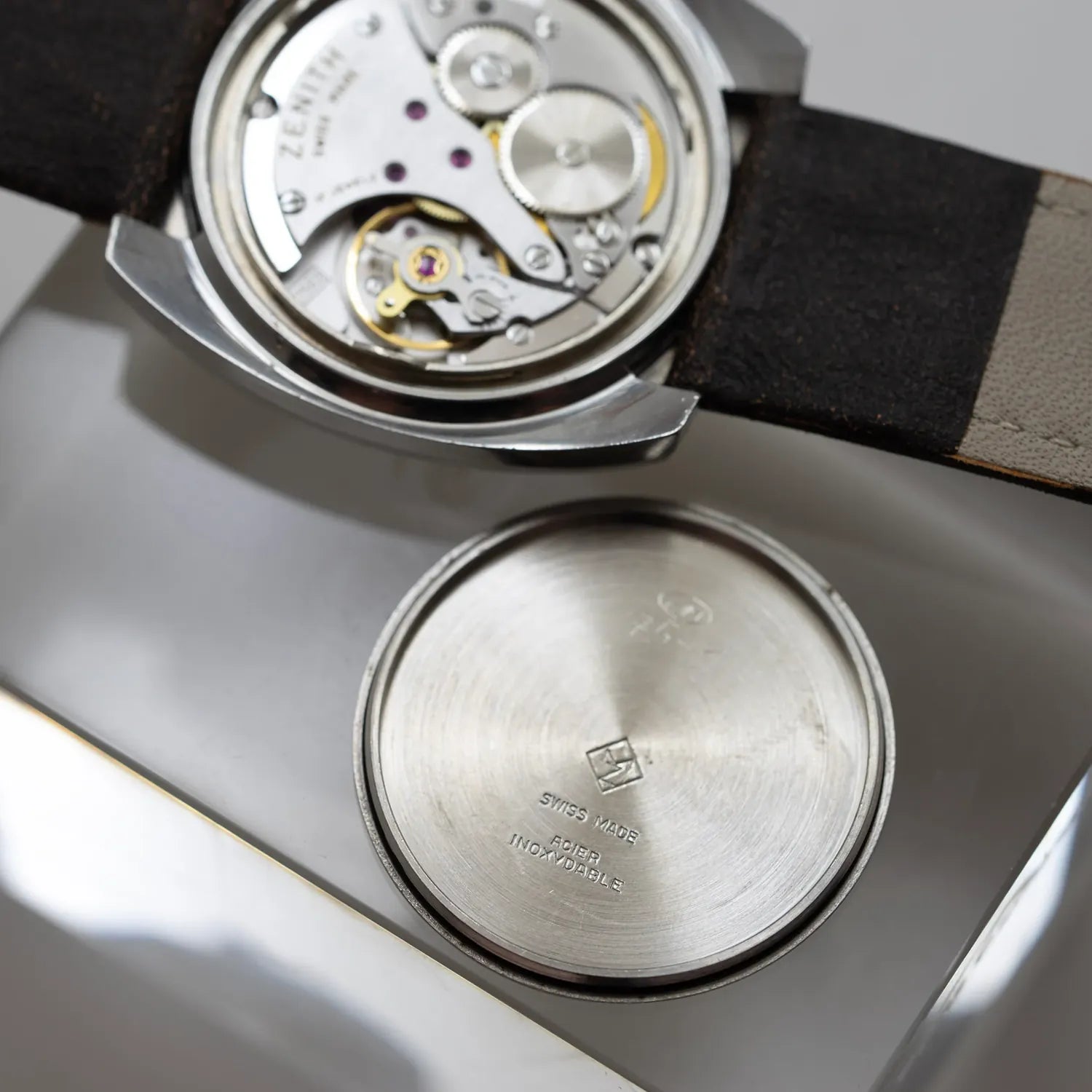 Zenith Sporto 28800 Ref. 01.1300.125, Cal. 2562 – back case
