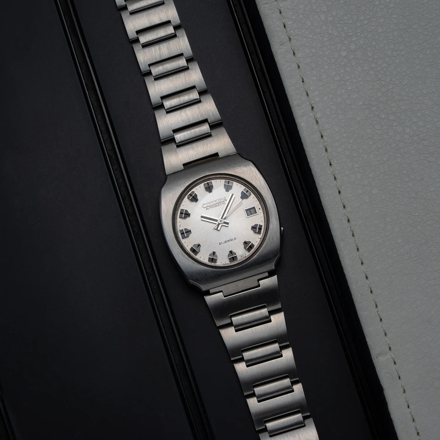 Citizen, Ref. 62-6457, Cal. 6001, Men’s Automatic, 1971 top view