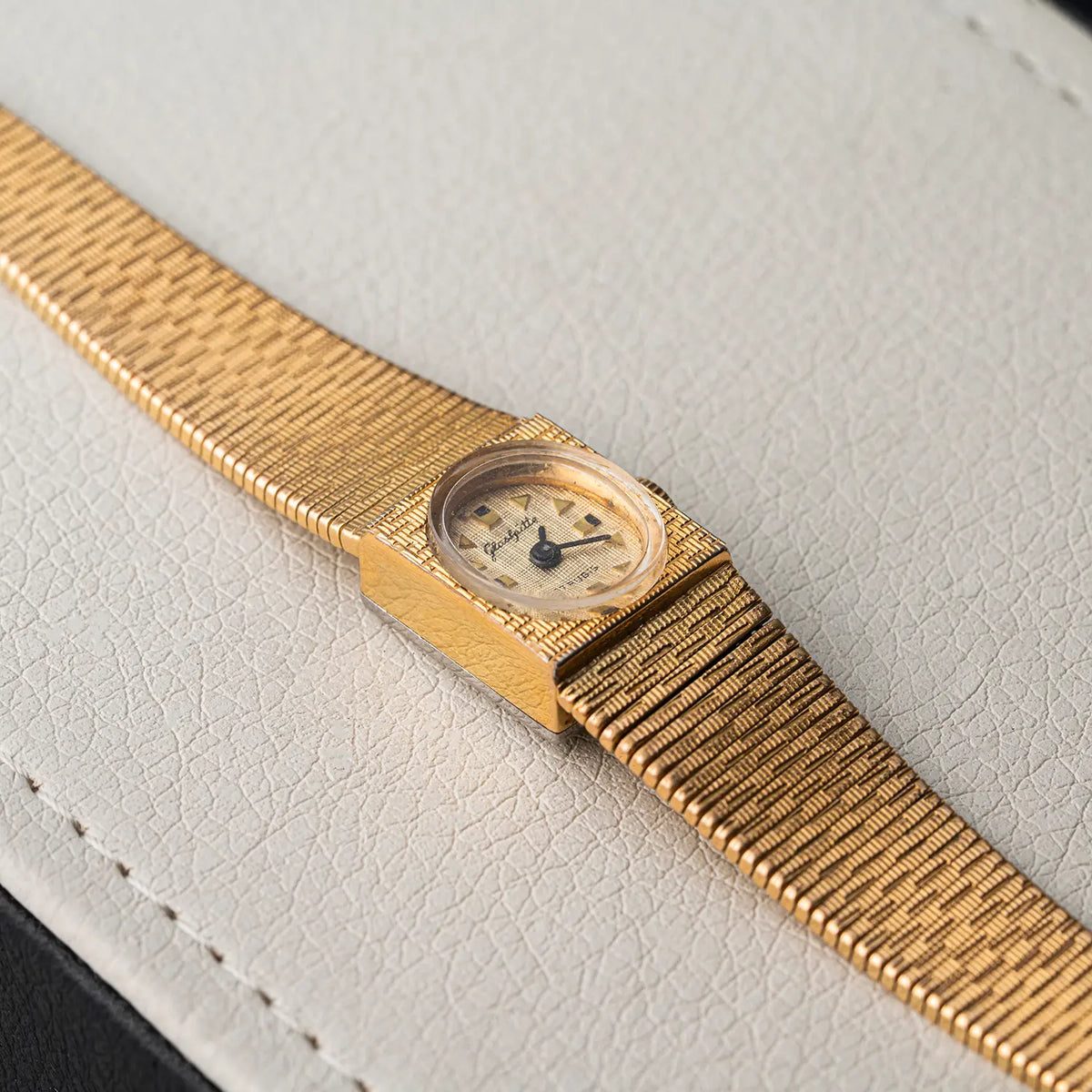 Glashutte, Cal. GUB 09-20, Women’s Manual Wind, 1972 Case