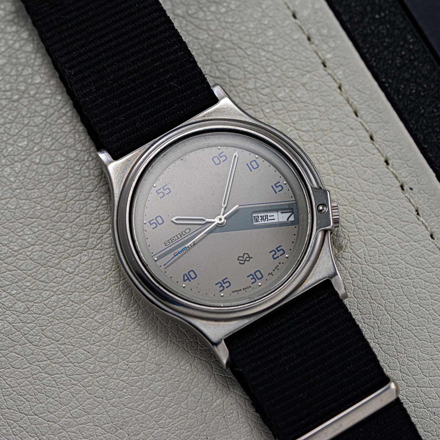 Seiko SQ, Ref. 5H23-6230, Cal. 5H23, Men’s Quartz, 1987