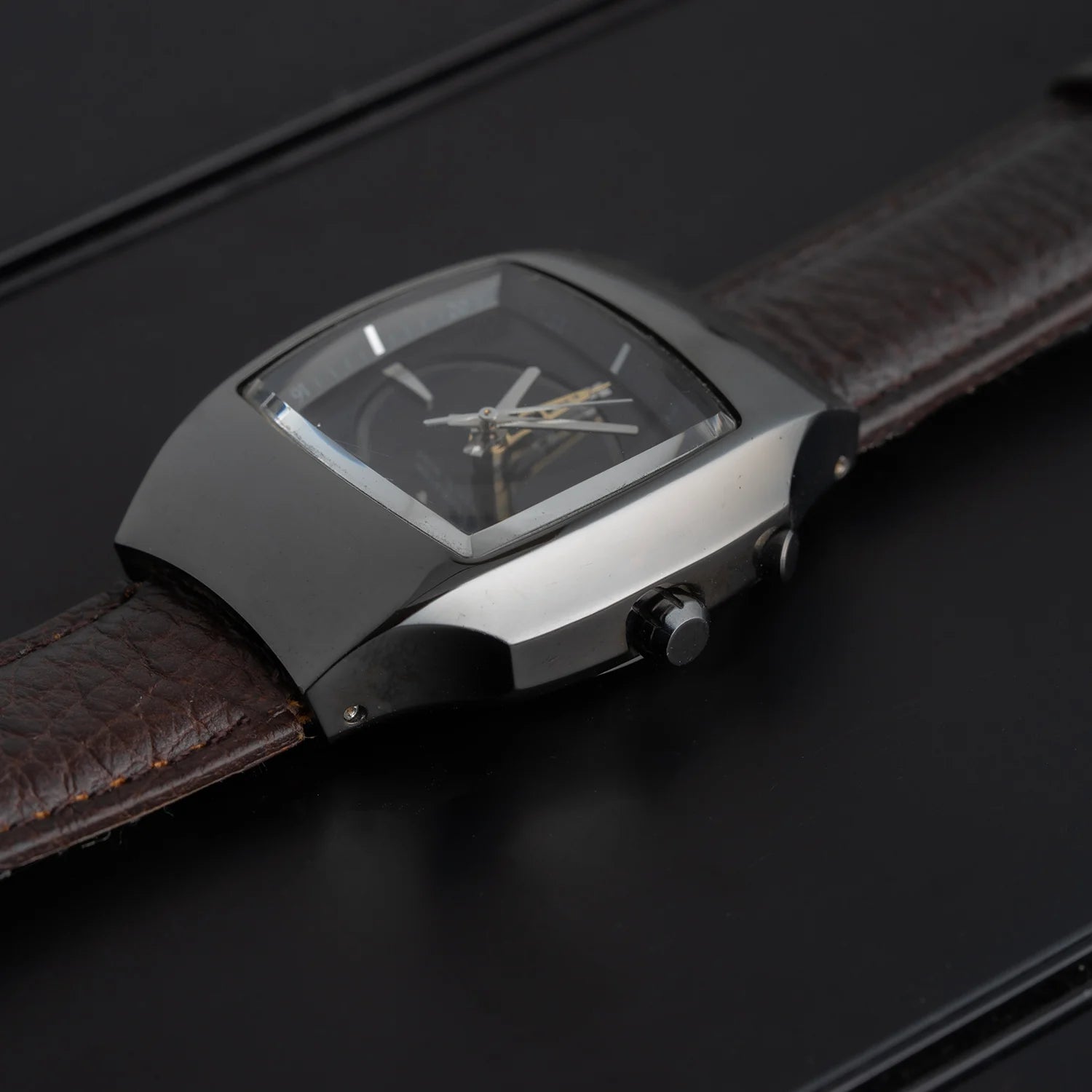 Seiko S.T.A.R.S., Ref. 5M45-5A00, Cal. 5M45, Men’s Quartz Analog Crown